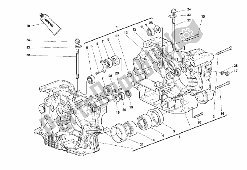 Wszystkie części do Korbowód Ducati Superbike 748 R Single-seat 2000